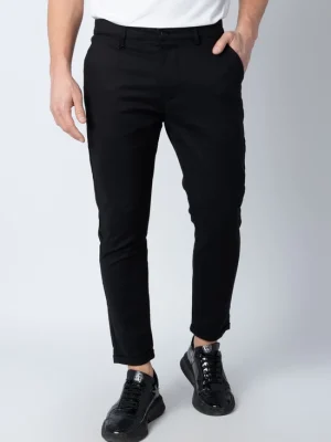 Παντελόνι Ανδρικό Μαύρο Chino