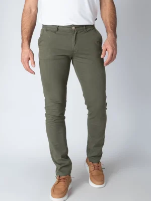 Παντελόνι Ανδρικό Χακί Chino