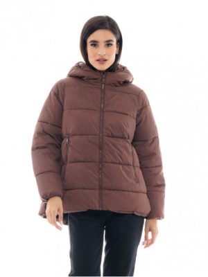 Μπουφάν Γυναικείο Splendid Κοντό Καφέ