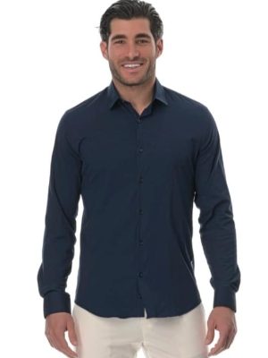 Πουκάμισο Ανδρικό Μπλε