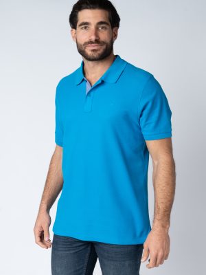T-shirt Ανδρικό Polo Aqua